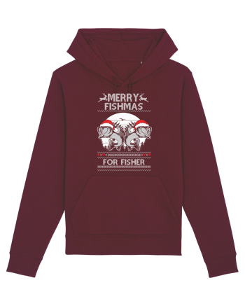 Merry Fishmas Burgundy