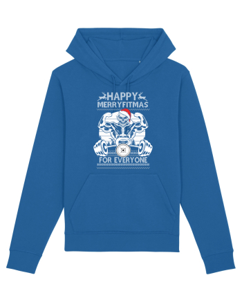 Merry Fitmas For Everyoane Royal Blue