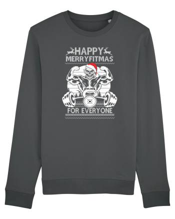 Merry Fitmas For Everyoane Anthracite