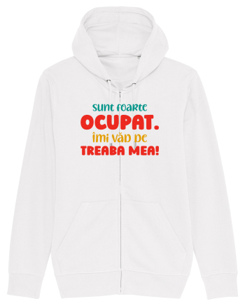 Sunt ocupat White
