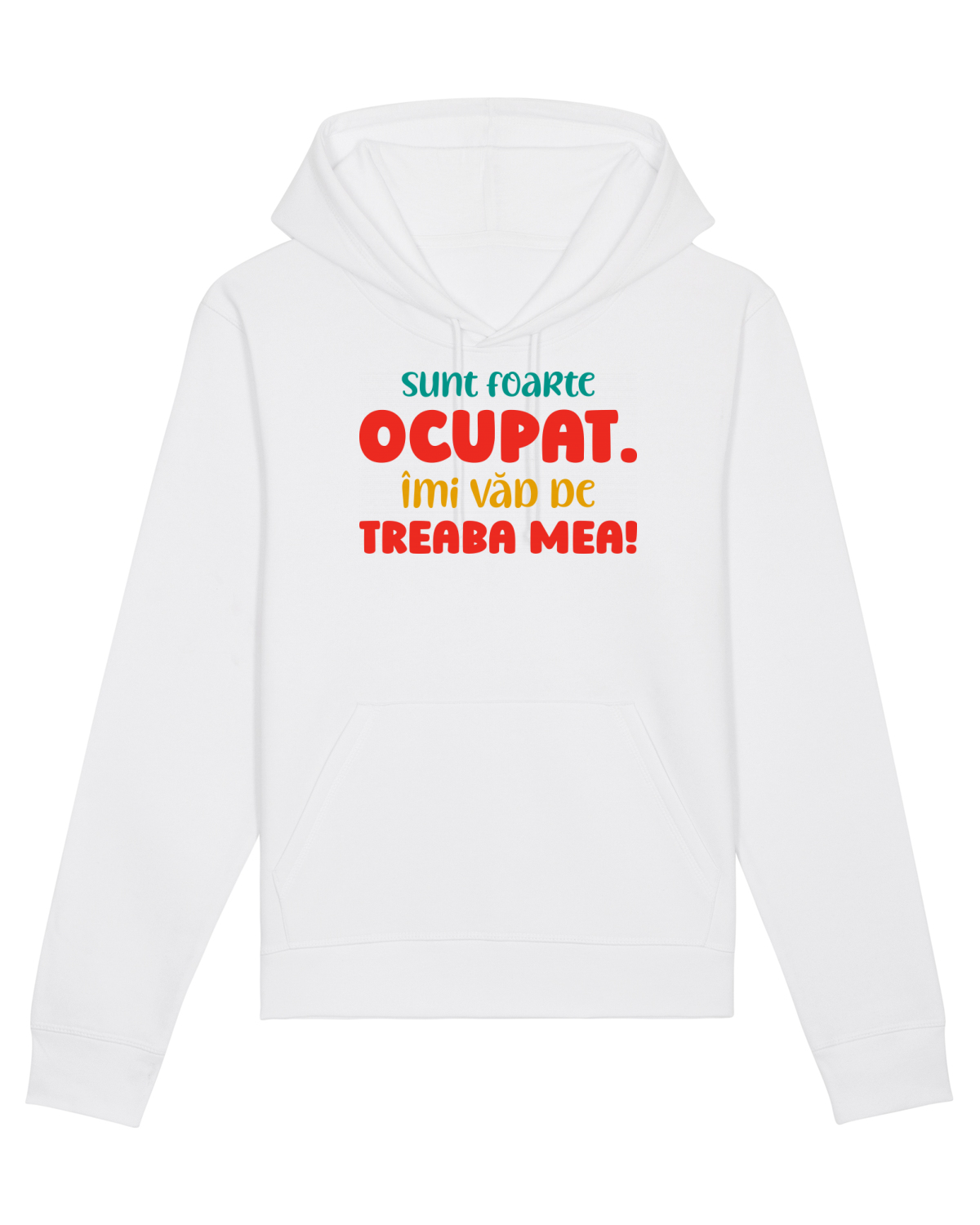 Hanorac Unisex Drummer White