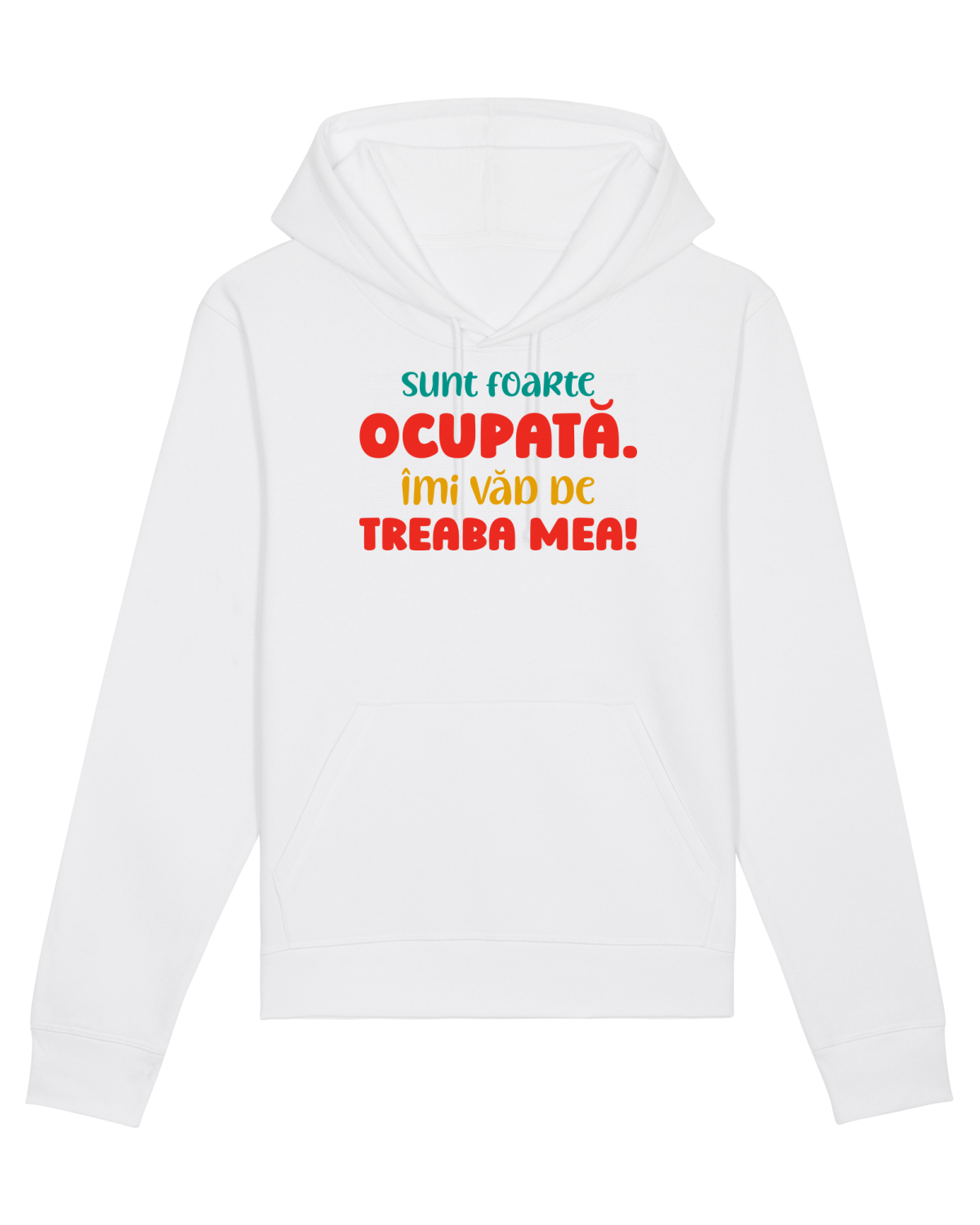 Hanorac Unisex Drummer White