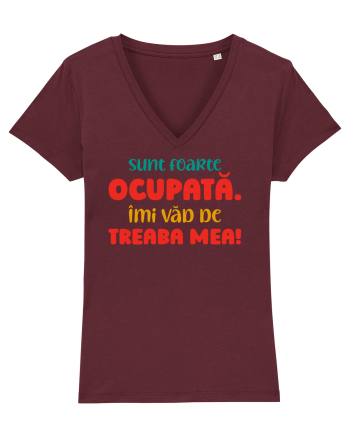 Sunt ocupată Burgundy