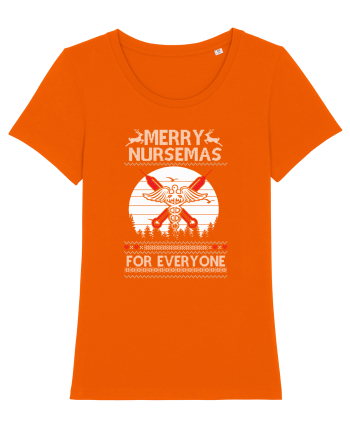 Merry Nursemas Bright Orange