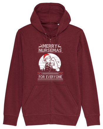 Merry Nursemas For Everyone Burgundy