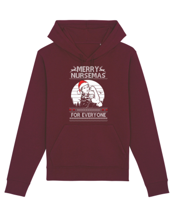 Merry Nursemas For Everyone Burgundy