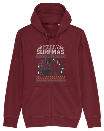 Merry Surfmas Burgundy
