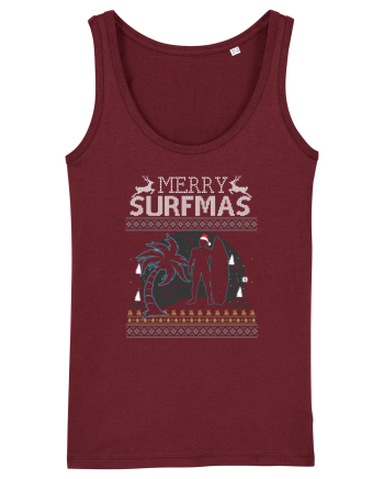 Merry Surfmas Burgundy