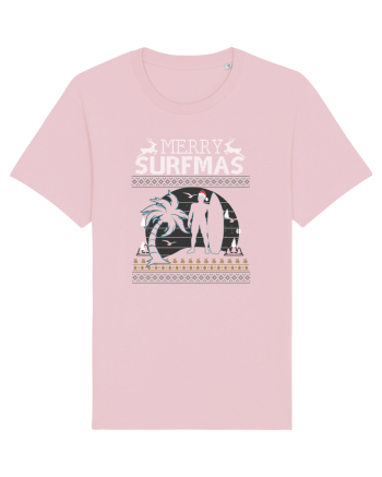 Merry Surfmas Cotton Pink