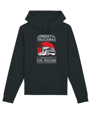 Merry Truckmas For Trucker Black