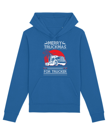 Merry Truckmas For Trucker Royal Blue