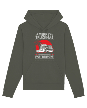Merry Truckmas For Trucker Khaki