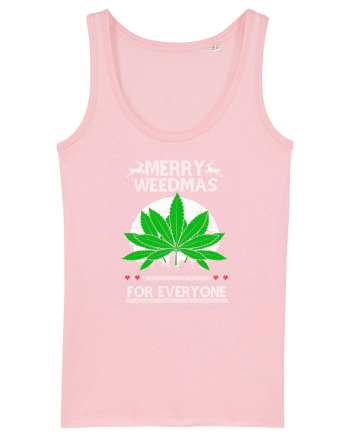Merry Weedmas For Everyone Cotton Pink