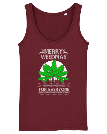 Merry Weedmas For Everyone Burgundy