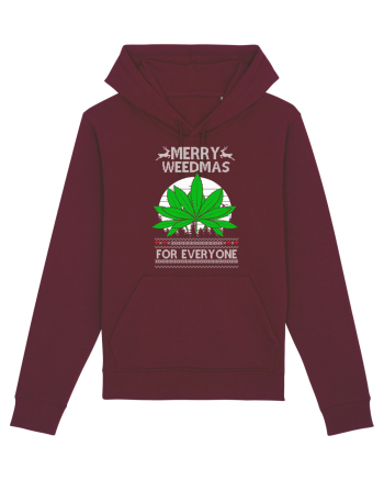 Merry Weedmas For Everyone Burgundy