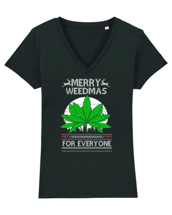 Merry Weedmas For Everyone Black
