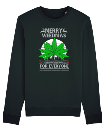 Merry Weedmas For Everyone Black