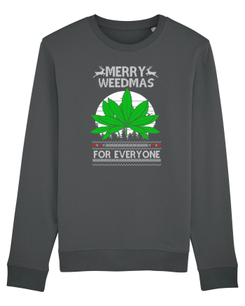 Merry Weedmas For Everyone Anthracite