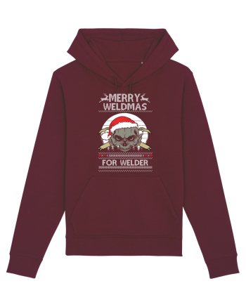 Merry Weldmas Burgundy