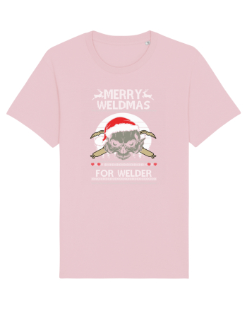 Merry Weldmas Cotton Pink