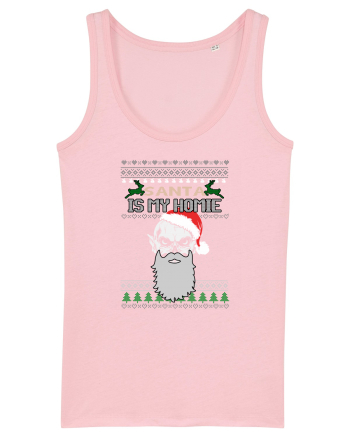 Santa Is My Homie Cotton Pink