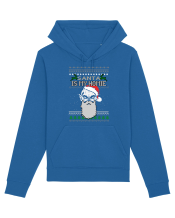 Santa Is My Homie Royal Blue