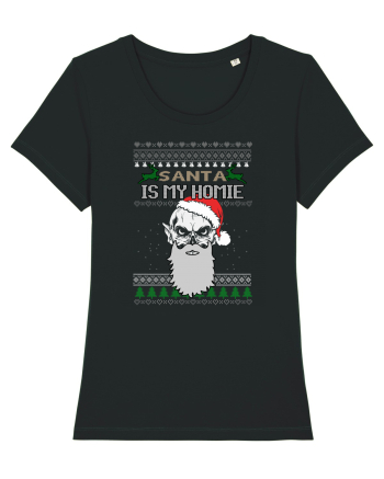 Santa Is My Homie Black