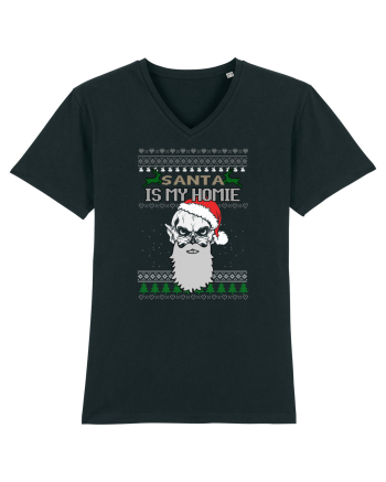 Santa Is My Homie Black