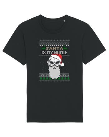Santa Is My Homie Black