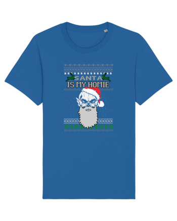 Santa Is My Homie Royal Blue