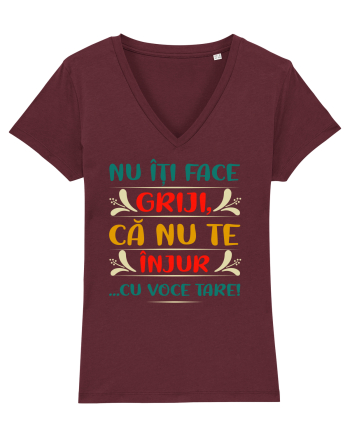 Nu te înjur Burgundy