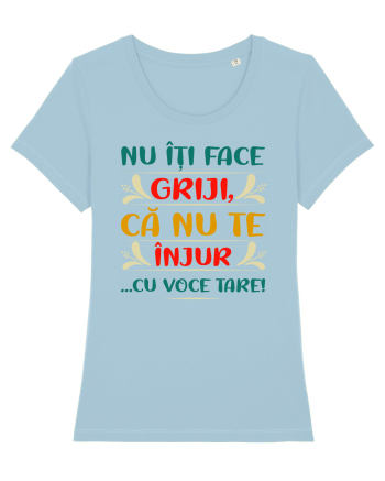 Nu te înjur Sky Blue