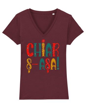 Chiar ș-așa! Burgundy