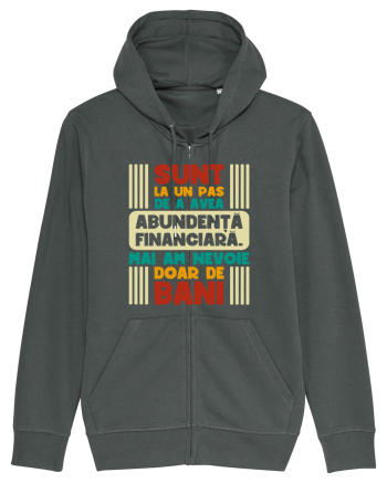 Abundență financiară V2 Anthracite