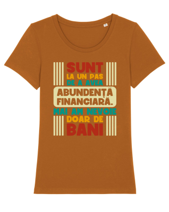 Abundență financiară V2 Roasted Orange