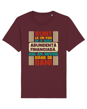 Abundență financiară V2 Burgundy