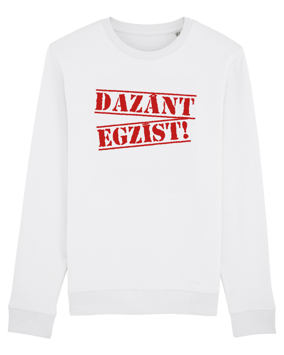 Bluză mânecă lungă Unisex Rise White