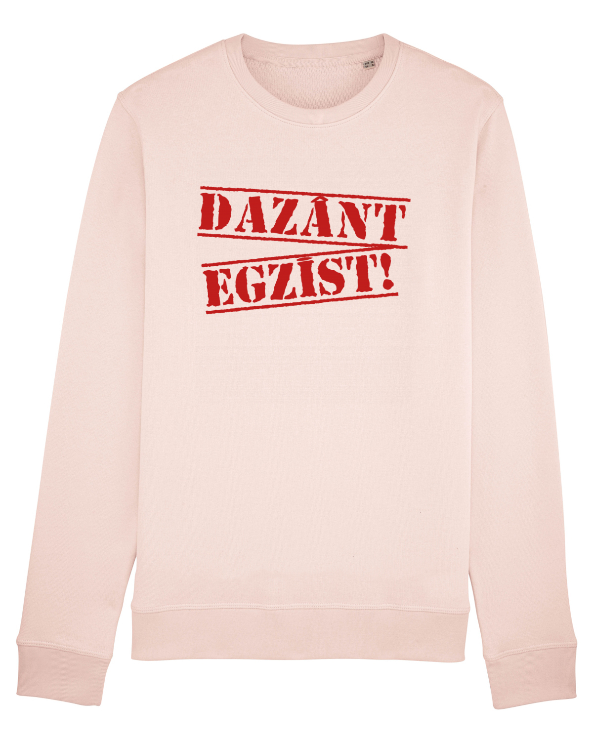 Bluză mânecă lungă Unisex Rise Candy Pink
