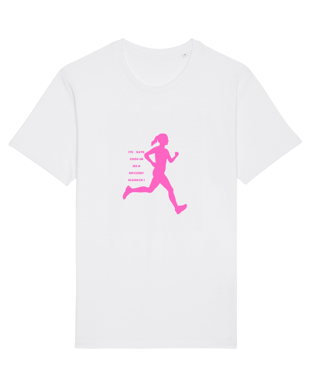 Tricou mânecă scurtă Unisex Rocker White