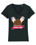 Îmi dau ochii peste cap Tricou mânecă scurtă guler V Damă Evoker