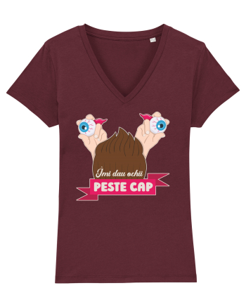 Îmi dau ochii peste cap Burgundy