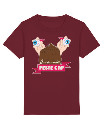Îmi dau ochii peste cap Burgundy
