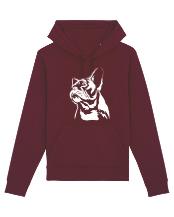 French bulldog Burgundy