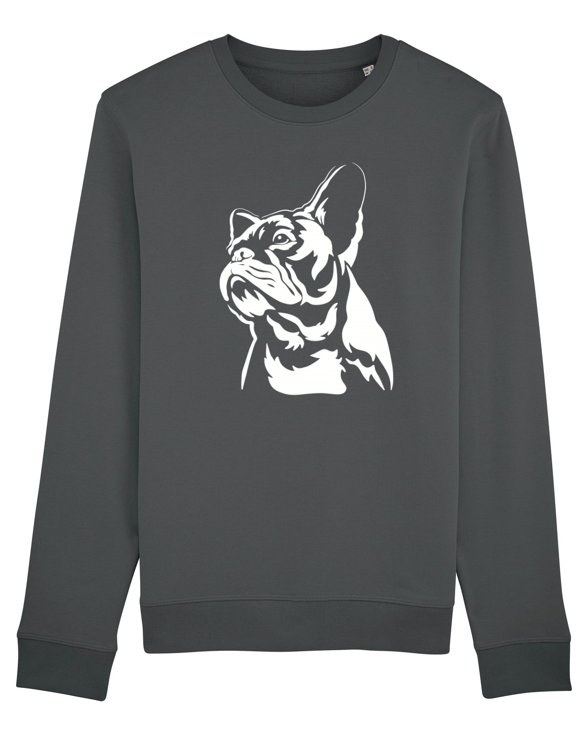 Bluză mânecă lungă Unisex Rise Anthracite