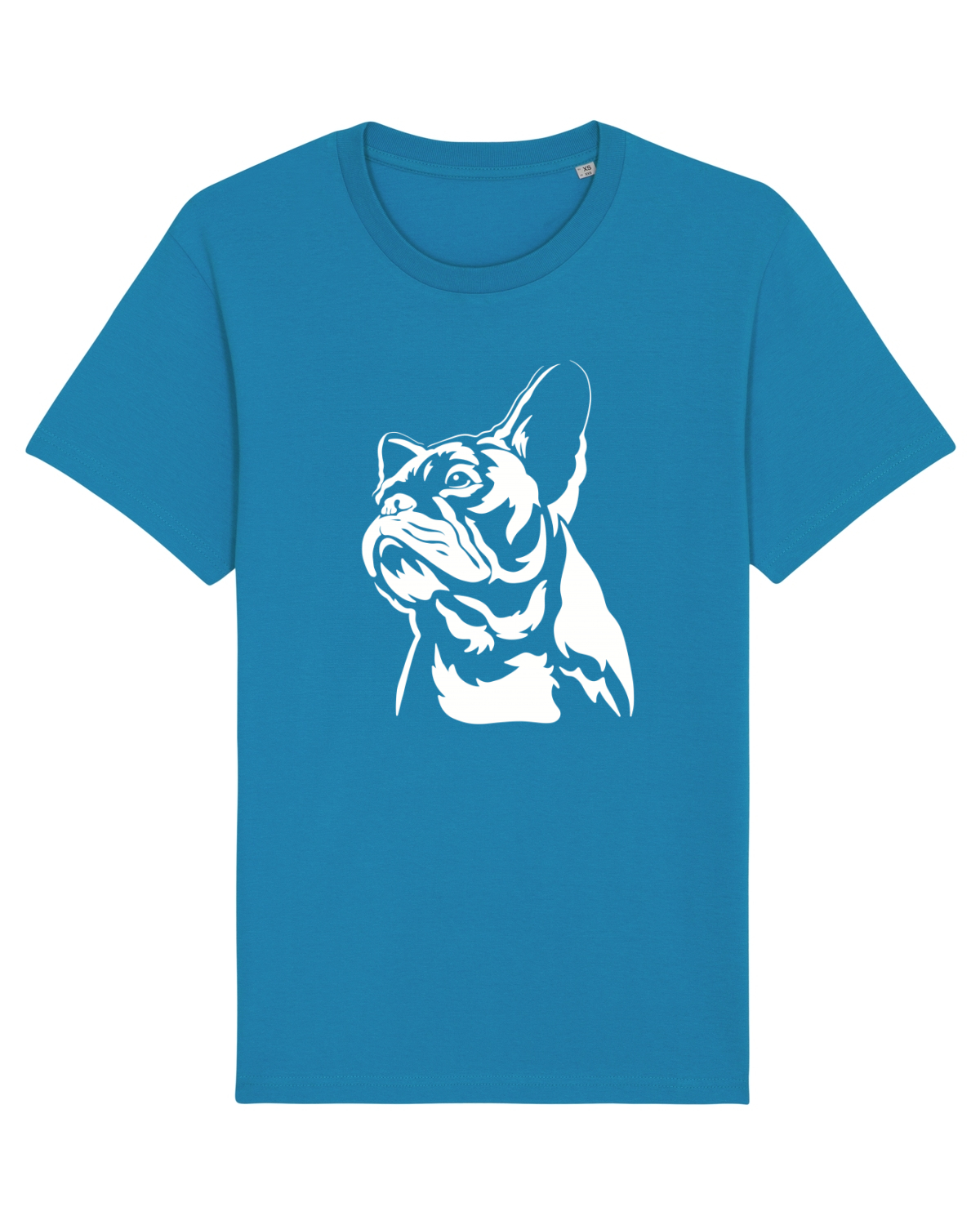 Tricou mânecă scurtă Unisex Rocker Azur