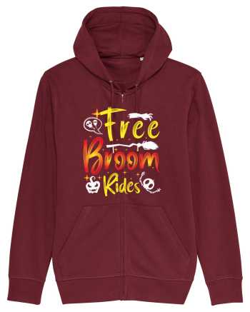 Free Broom Rides Burgundy