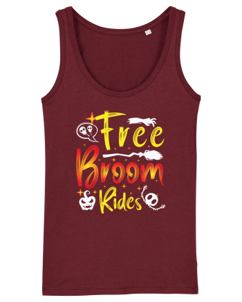 Free Broom Rides Burgundy