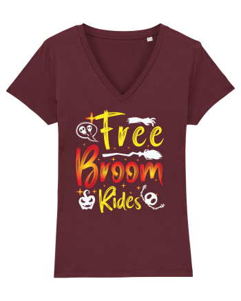 Free Broom Rides Burgundy