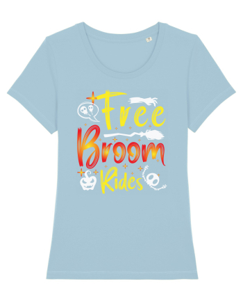 Free Broom Rides Sky Blue