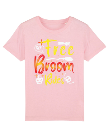 Free Broom Rides Cotton Pink